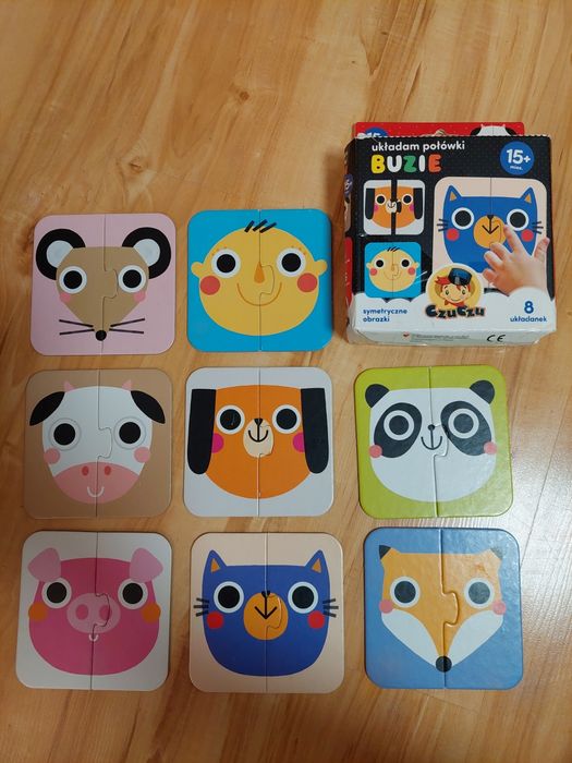 Puzzle Czuczu buzie i przeciwieństwa