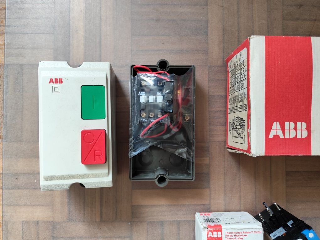 Comando de arranque ABB para motor D.O.L