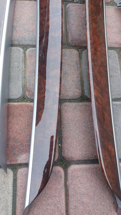 Декор салону BMW X5 E70, дерево хром, вставки салону, салон пластик