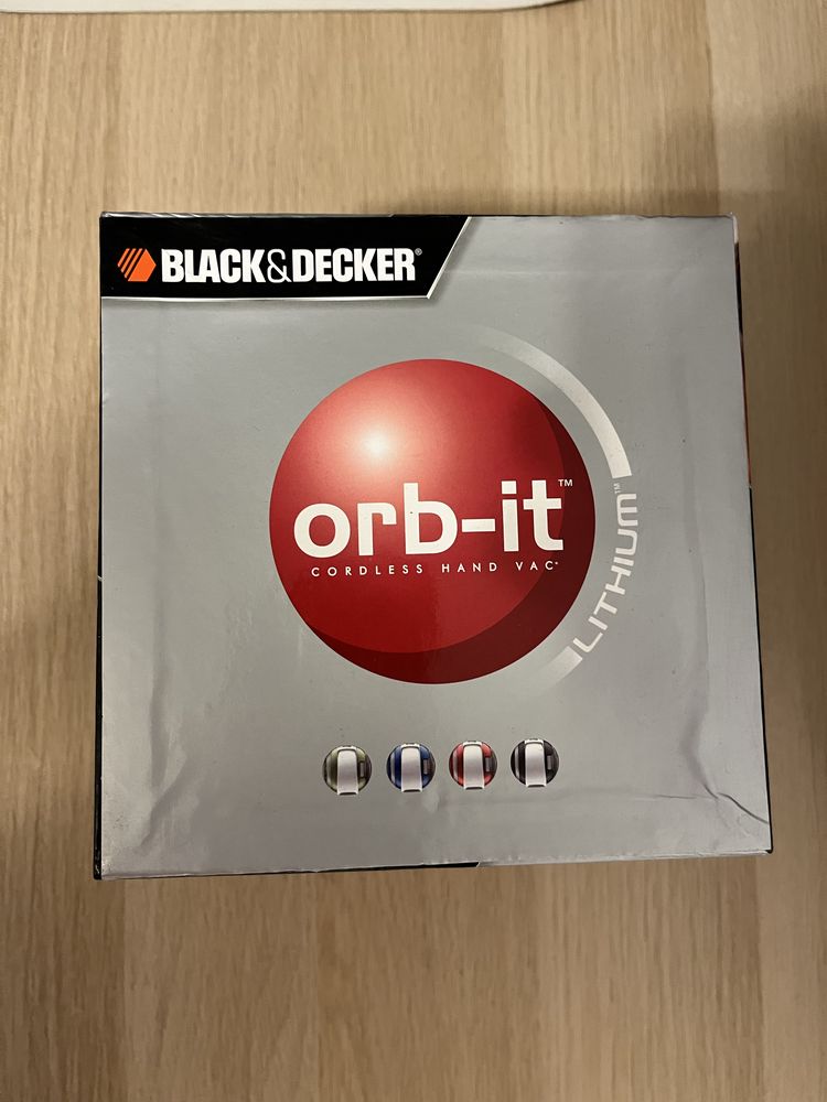 odkurzacz akumulatorowy BLACK&DECKER ORB-IT.