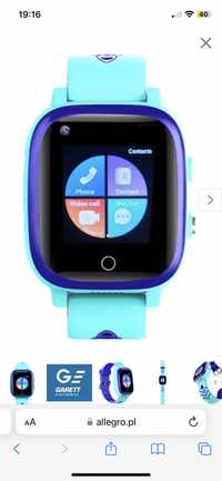 Garett kids Sun Pro 4G smartwatch