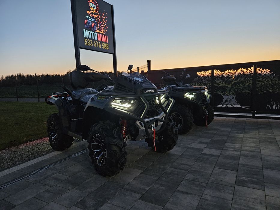 LONCIN XWOLF 700 XWOLF 700 MUD model 2025 T3B Kufer gratis vat 23%