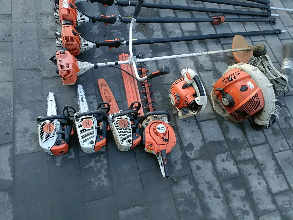 Pakiet stihl sthil ht131 ht75 ms193 ms150 nr bg br600 hs 56c fs85