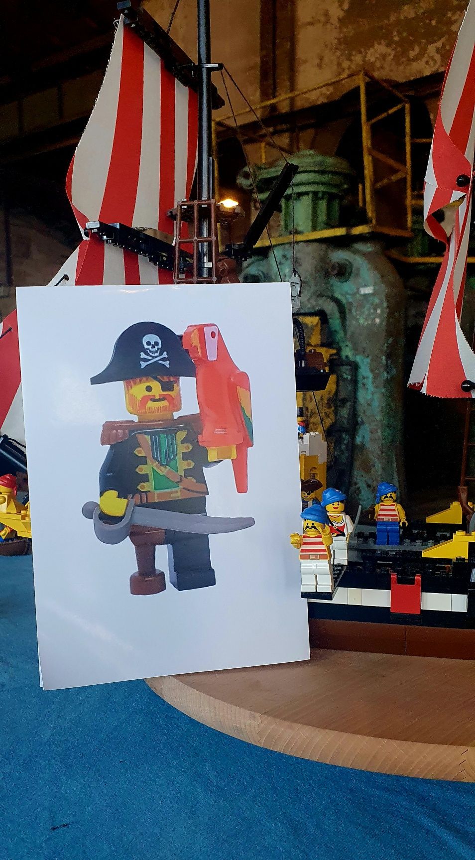 Lego redbeard barracuda 6285 kolorowy notes z nadrukiem