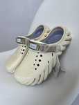 Оригінал CROCS Echo Clog 42, 43, 44 | Білі та коричневі крокси сабо