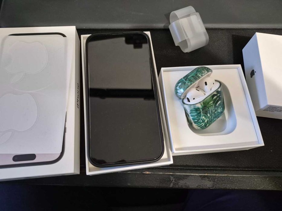 iPhone 14 pro czarny 128GB + AirPods-y