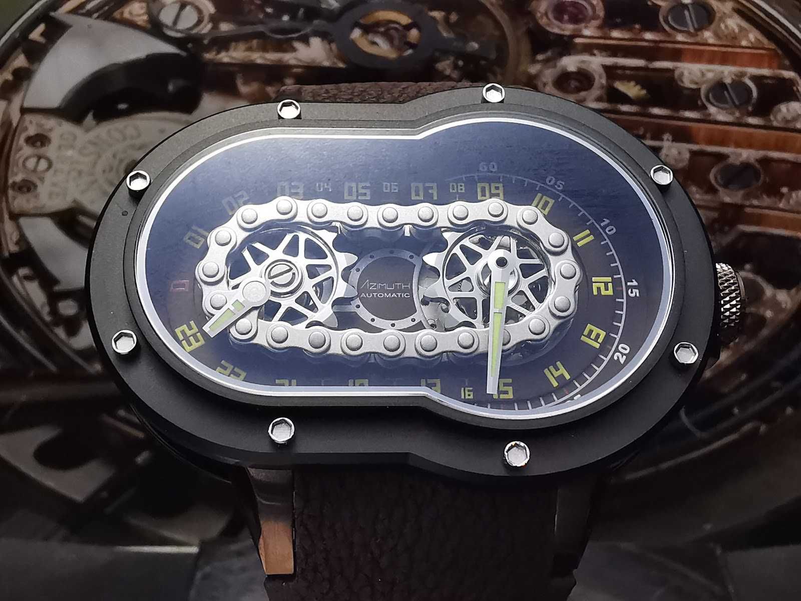 AZIMUTH crazy rider automatic Harley-Davidson breitling omega