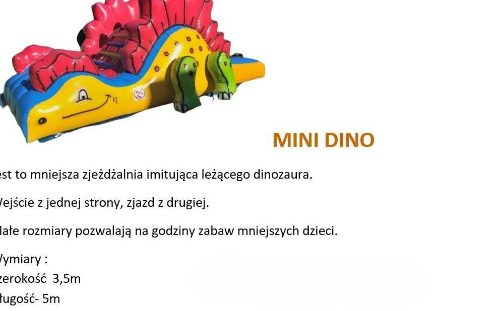 mini dino dmuchaniec