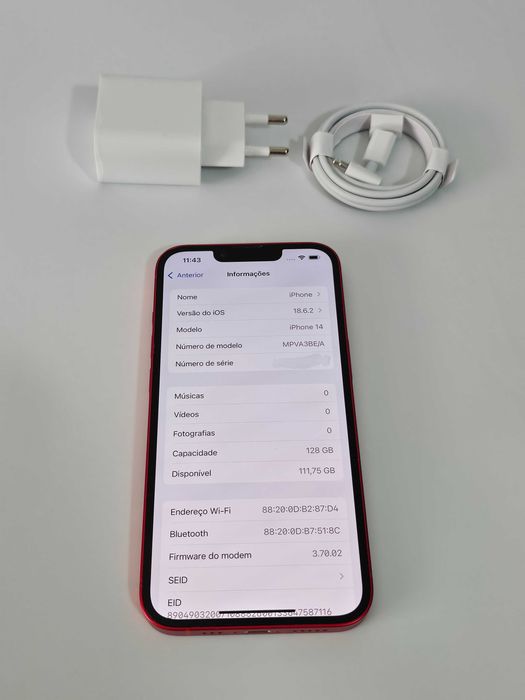 Iphone 14 128gb. 80% Bateria.  Excelente.