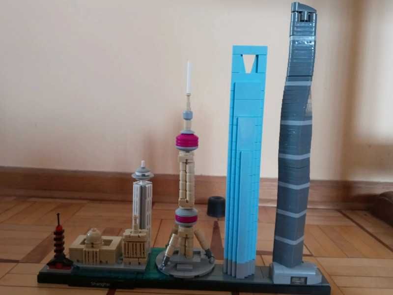 21039 Szanghaj architecture klocki LEPIN