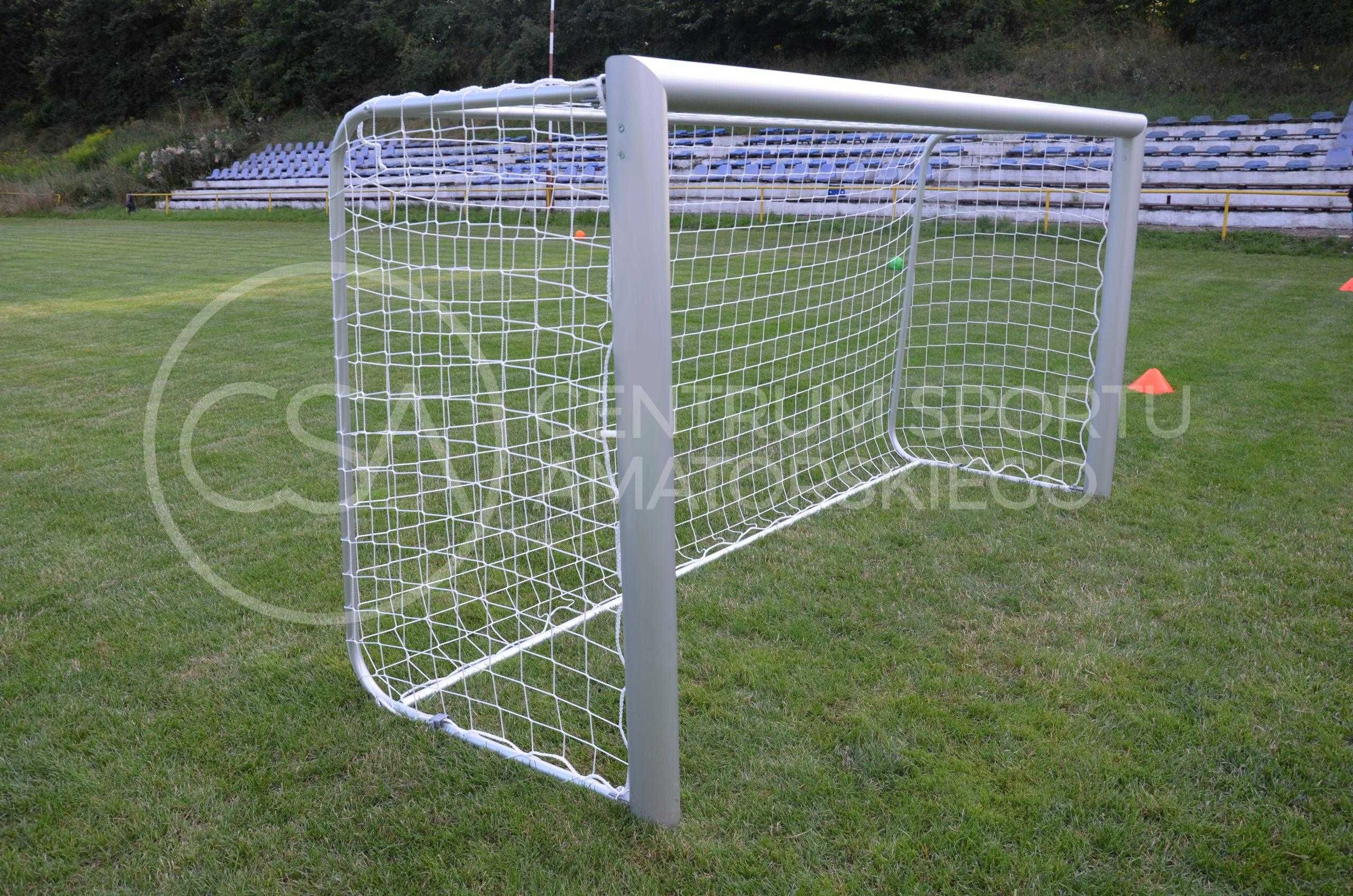 Bramka aluminiowa do piłki nożnej 3×1 OWAL TYP2 PRO