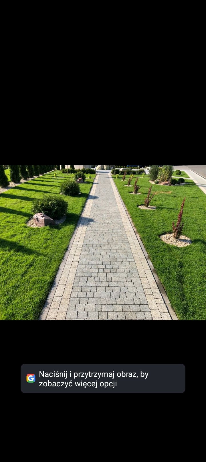 Usługi Opaski kostka wokół  nagrobków pomnika  alejki