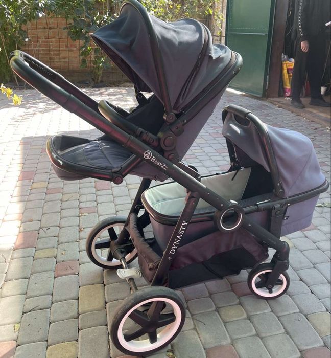 Подвійна коляска, коляска для двох діток