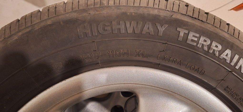 Opony Mercedes Ml 255/60R17