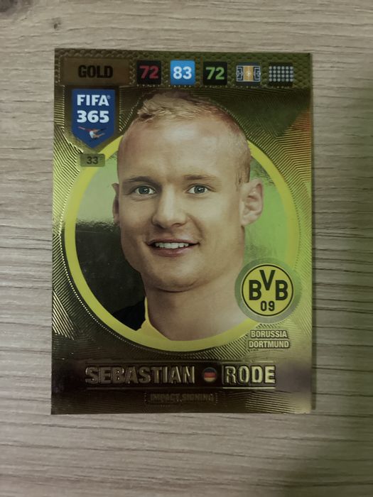 Karty pilkarskie Gold panini 365