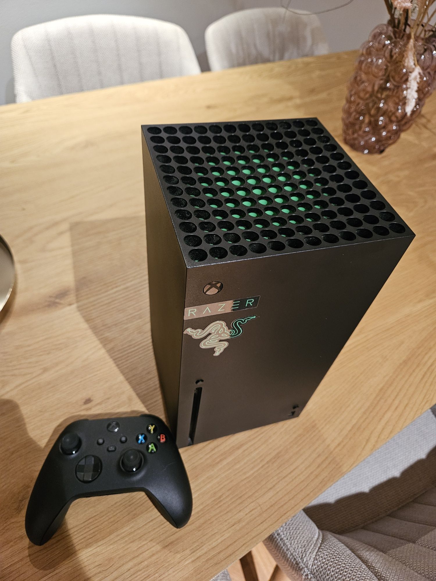 Xbox series X com mais comando e mais Monitor Lenovo 2K 180hz