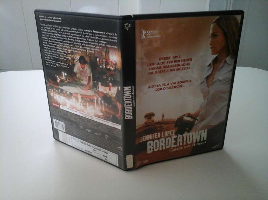 Filme original, em DVD, BORDERTOWN - Cidade sob Ameaça, como novo!