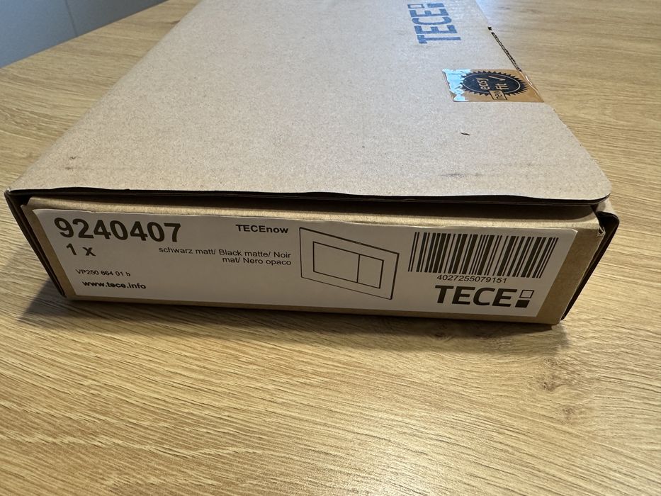 Przycisk TECE czarny mat