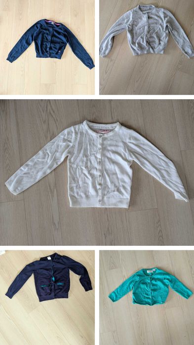 Zestaw sweterków dla dzieci 94,110,116,122,128, CENA ZA CAŁY ZESTAW!!!