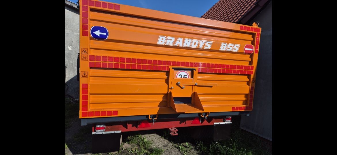 Przyczepa rolnicza, wywrotka Brandys