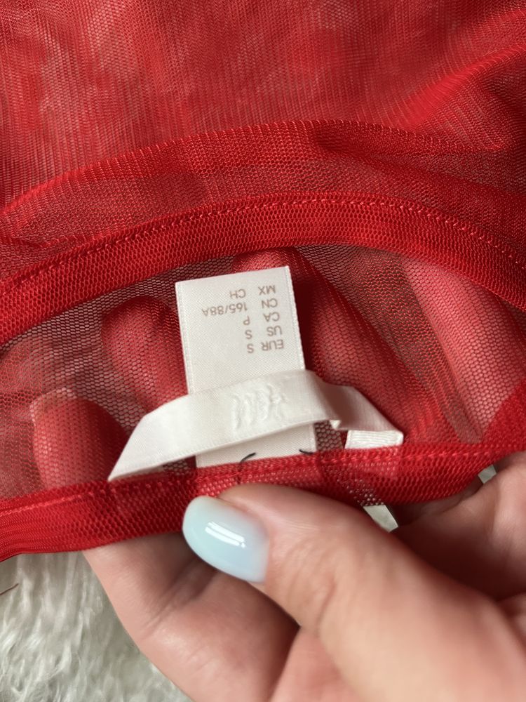 Пляжна блуза H&M туніка прозора блуза на пляж s