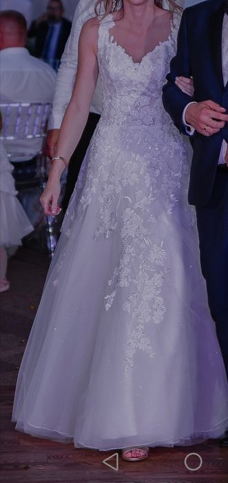 Suknia ślubna kolor ivory