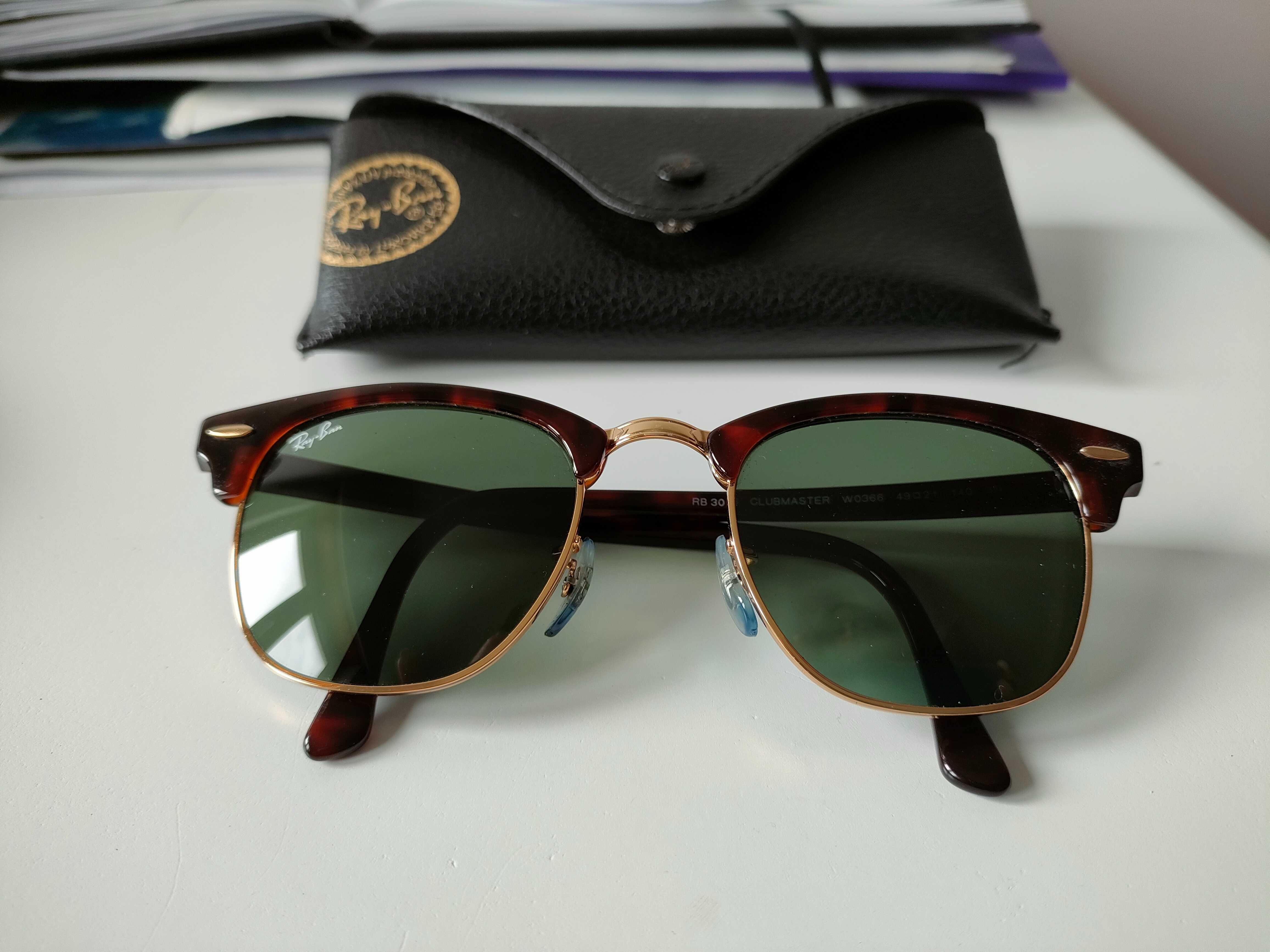 Óculos escuros Ray-Ban RB3016 Clubmaster W0366