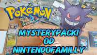 Pokemon Mysterypack japoński 4 boosterki 2 toploaderki okazja!