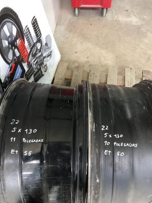 4 - Jantes 22 5x130 Porsche