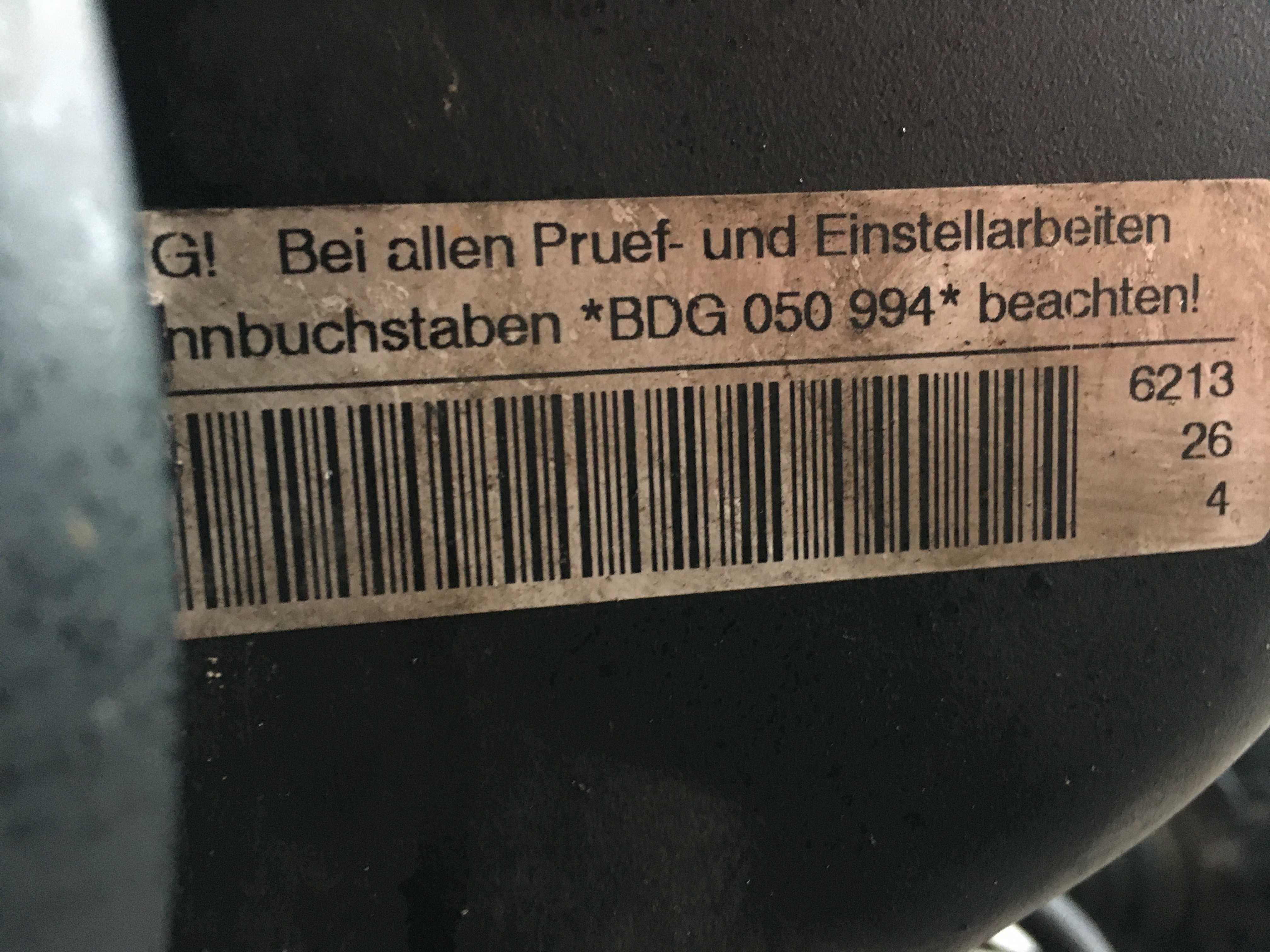 2.5 BDG -двигатель VW Passat b5 2.5 TDI 120 kw
