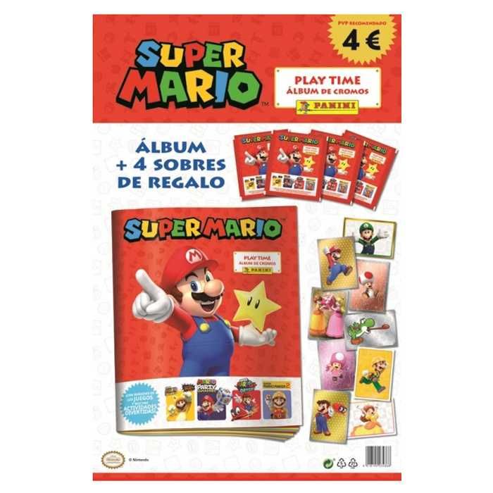 Cromos Panini "Super Mário Play Time" (ler descrição)