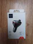 Rock B300 2-port USB car charger transmiter FM czarny