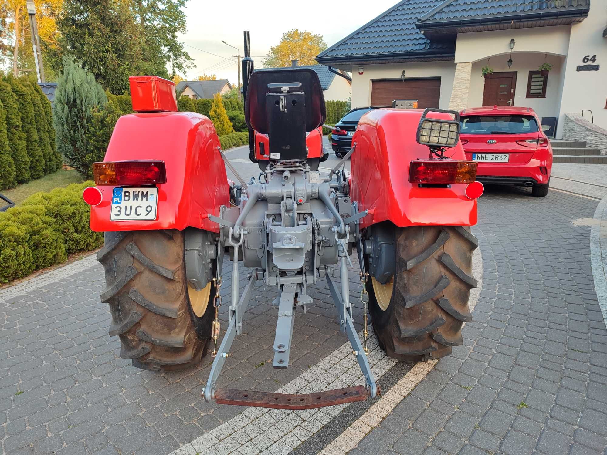 Ursus c360 po remoncie Nowe opony 1990 r