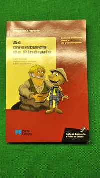 Livro As Aventuras de Pinóquio