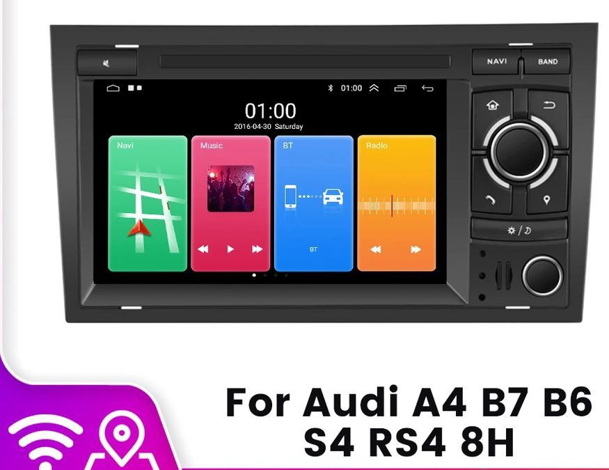 Radio nawigacja AUDI A4 s4 B6 B7 SEAT EXEO Android GPS NAVI