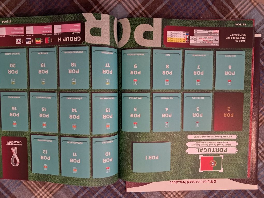 Caderneta de Cromos Qatar 2022