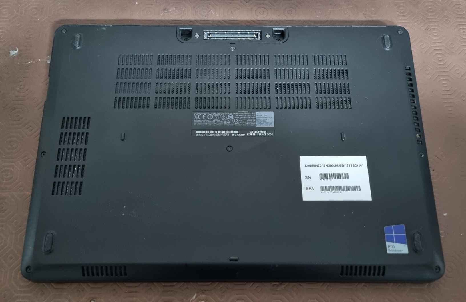Dell 5470 / I5-6200U / 8gb / 128SSD