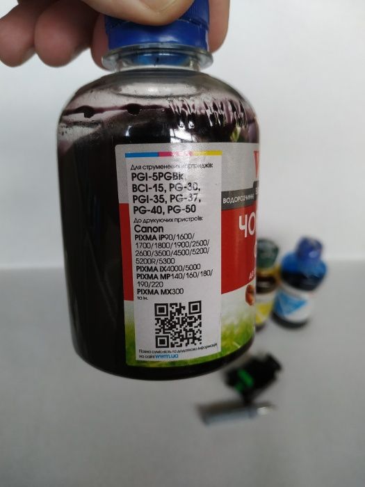 Комплект чернила для заправки струйного картриджа принтера Canon