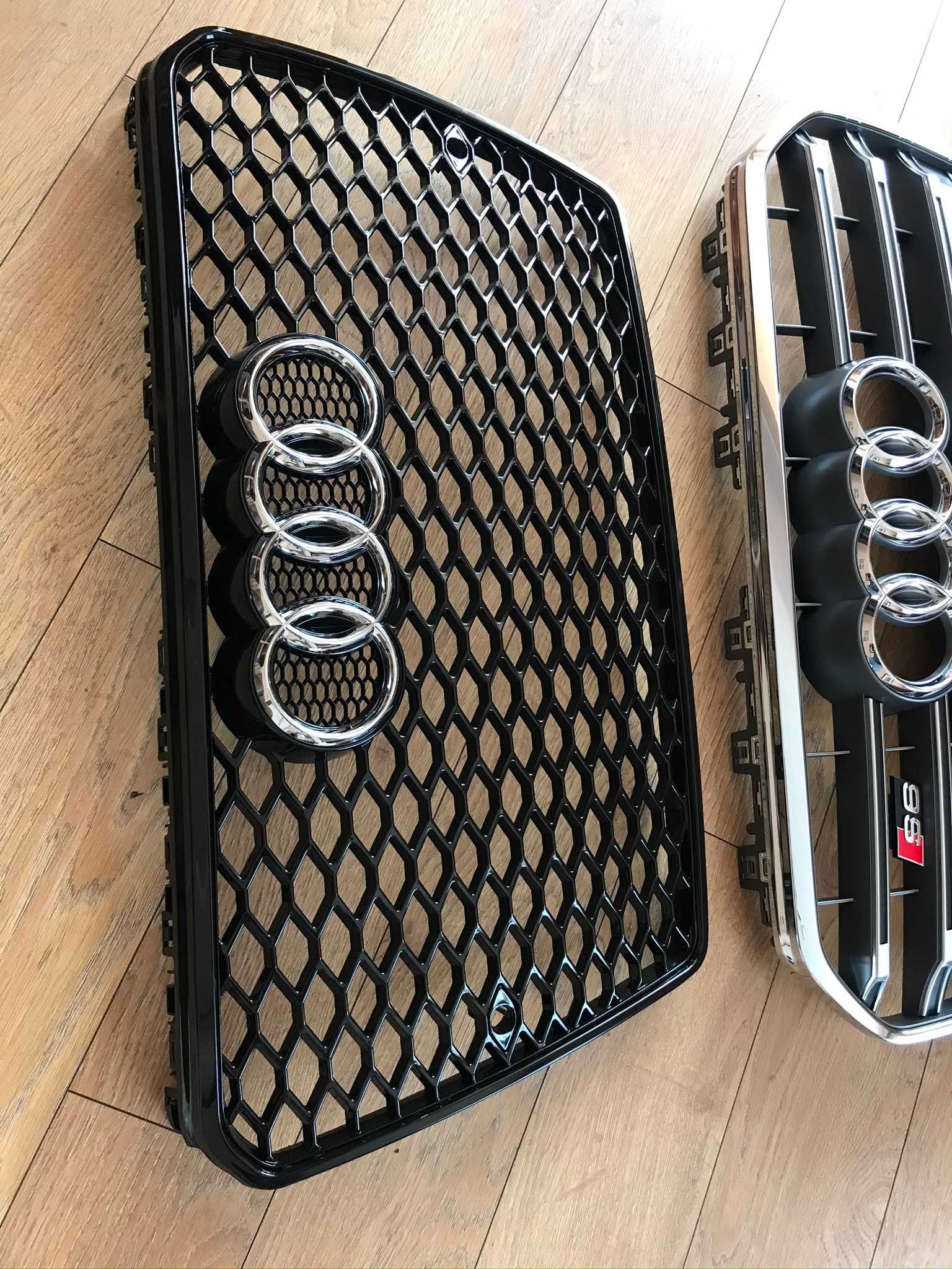 Grill AUDI A7 C7 BLACK-Line RS7 2011 4G