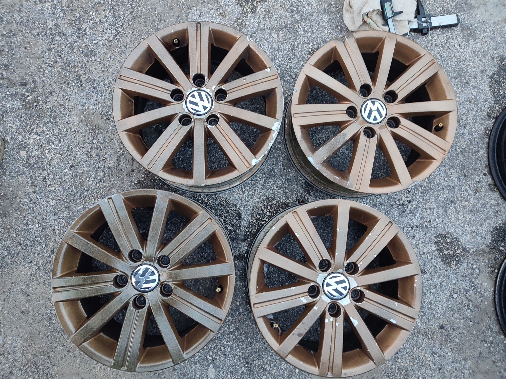 Komplet felg do VW 5x112 15cali 6.5J et50 osadzenie 57.1