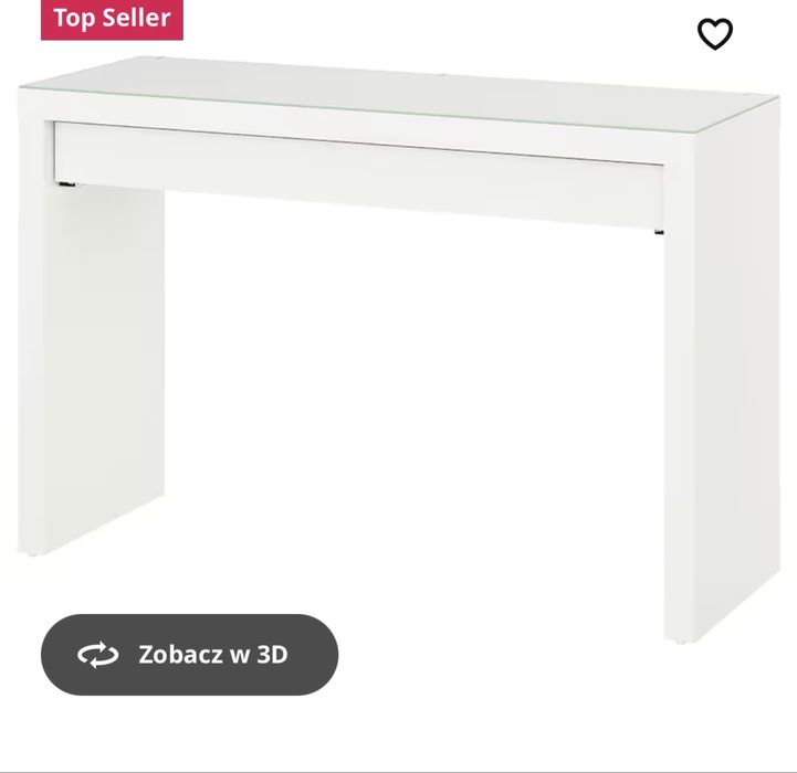 Toaletka z lustrem i oswietleniem