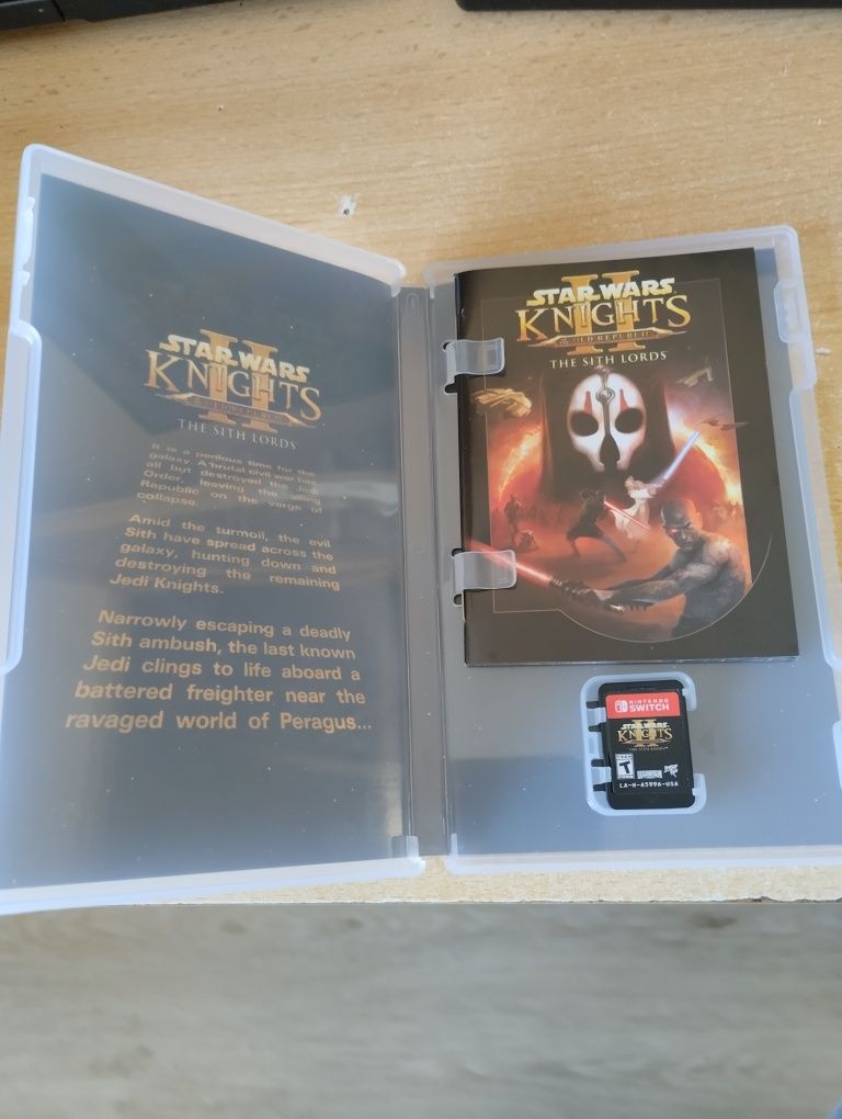 KOTOR 2 Limited Run Nintendo Switch