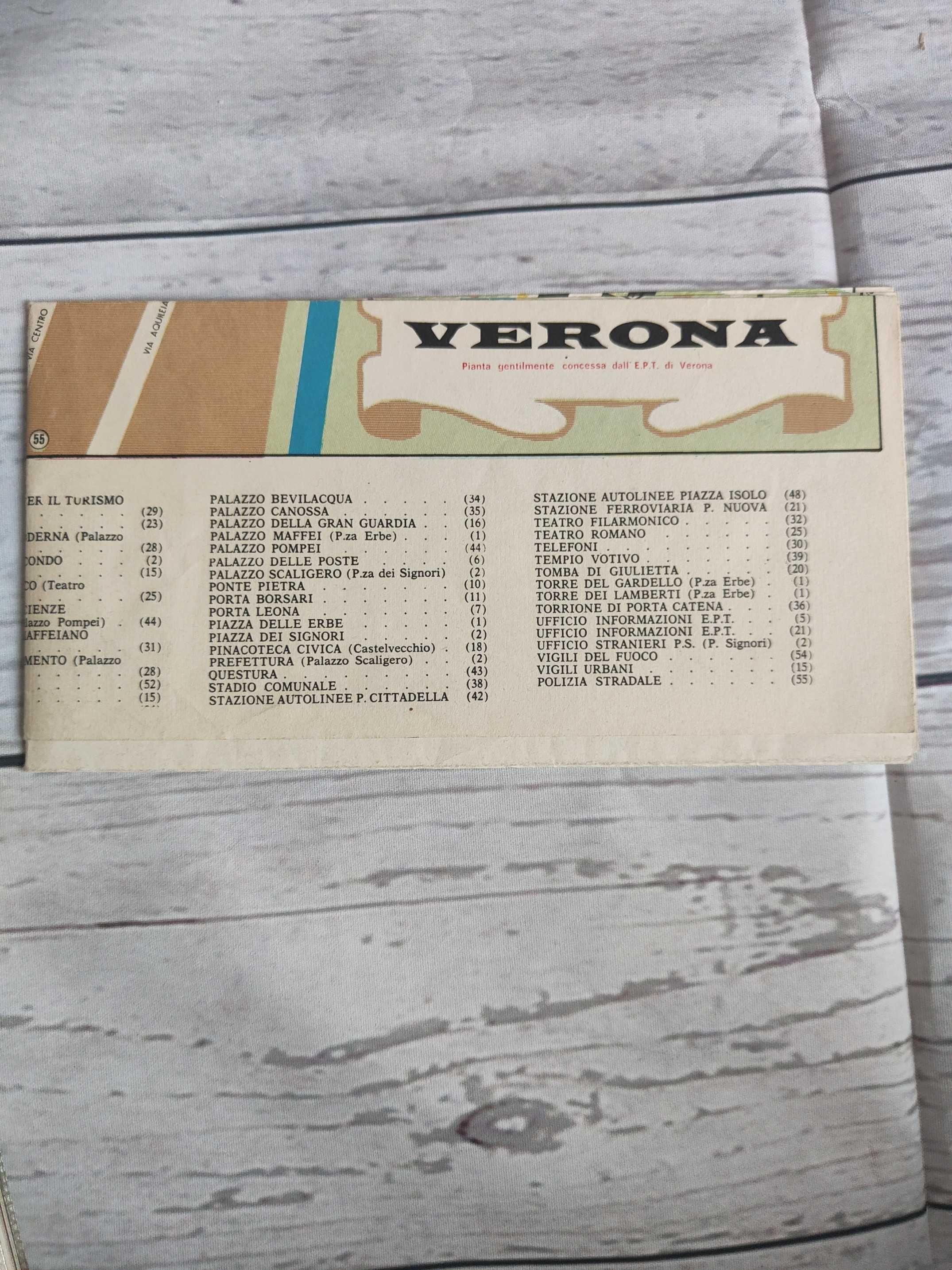 Przewodnik + mapa Włochy Verona Lorenzo Viviani