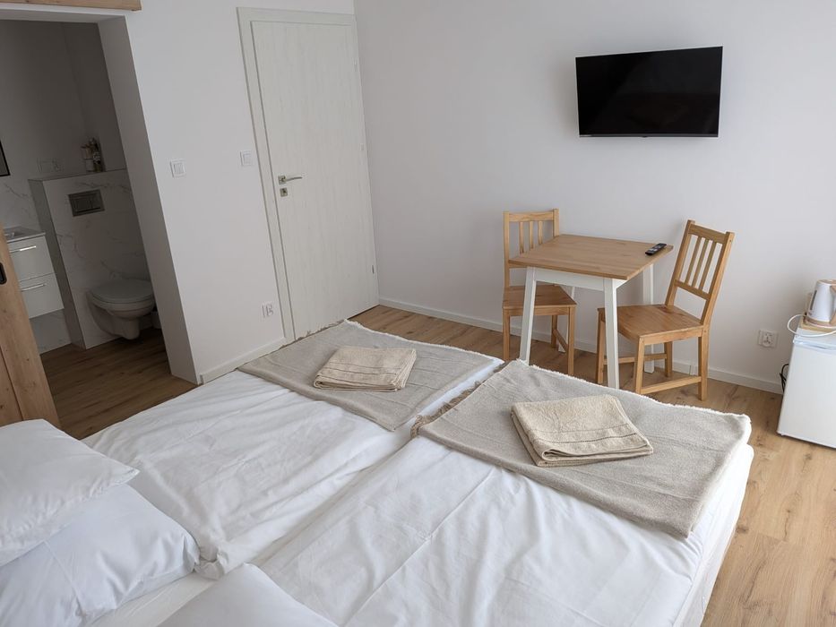 Chłapowo, bardzo blisko morza! Pokoje z łazienką i balkonem.