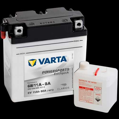 Akumulator Varta 6N11A-3A 6V 11Ah 80A ,Rynkowa 1