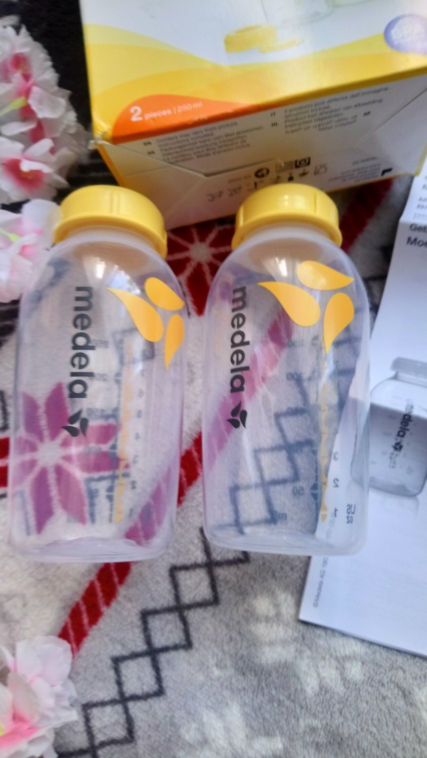 Butelki do mleka medela 2x250ml