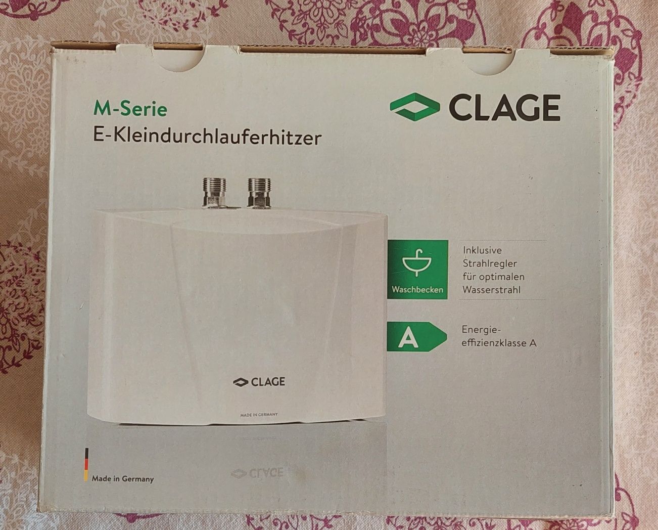 Esquentador elétrico CLAGE MBH4 Monofásico 4.4 KW