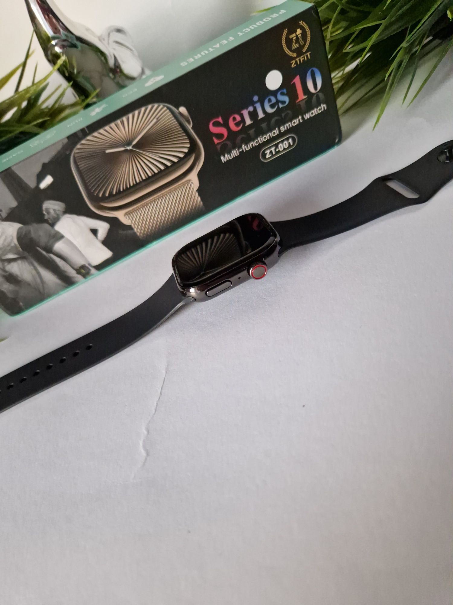 Smartwatch czarny, serii 10, watch amoled