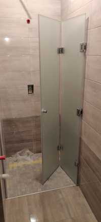 Складные двери гармошка в душ, стекло для душевой и ванны