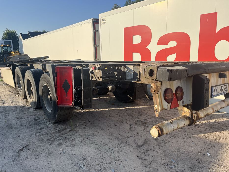 Podwozie chłodnia krone 2011 rok